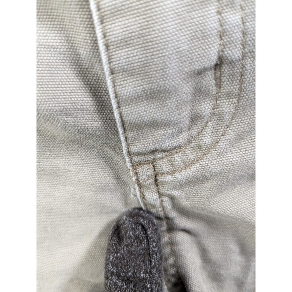 Columbia Shorts Mens Large Cotton Canvas Cargo Trail Hiking Outdoor Beige - Picture 15 of 16
